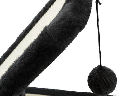 Trixie Kratzbrett schwarz/weiss, 30x42x40cm