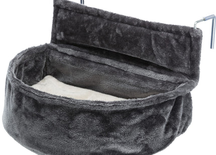 Trixie Kuschelsack für Heizkörper – Plüsch dunkelgrau