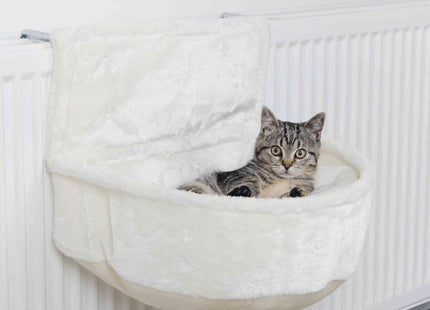 Trixie Kuschelsack - Heizkörperplüsch, weiss