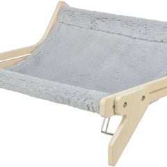 Trixie Hängematte – Holz, grau, 47×24×38 cm