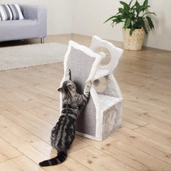 Trixie Cat Tower Nelia - Katzenkratzbaum, lichtgrau