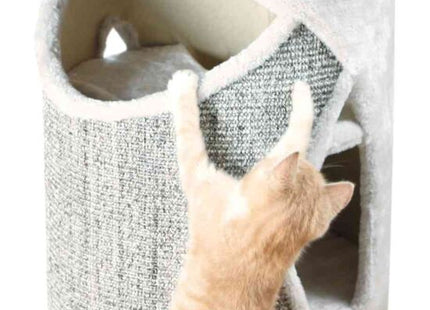 Trixie Cat Tower Gracia – Kratztonne lichtgrau