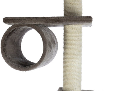 Trixie Kratzbaum Madrid - deckenhoch, grau, Katzenmöbel