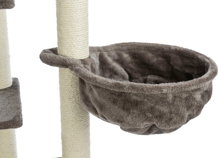 Trixie Kratzbaum Madrid - deckenhoch, grau, Katzenmöbel