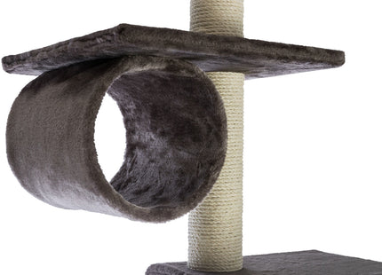 Trixie Kratzbaum Madrid - deckenhoch, grau, Katzenmöbel