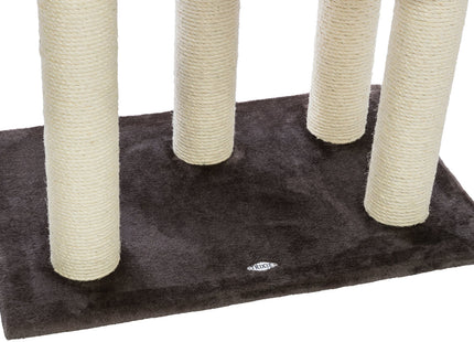 Trixie Kratzbaum Madrid - deckenhoch, grau, Katzenmöbel