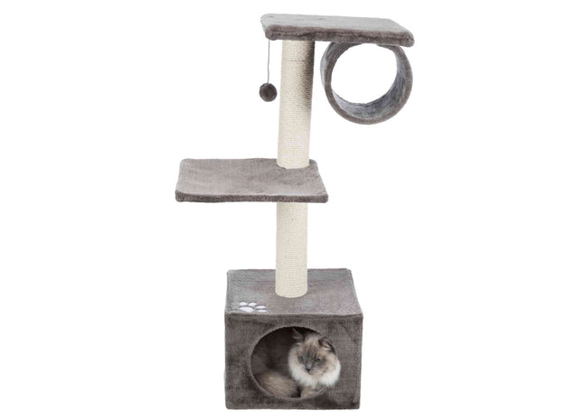 Trixie Kratzbaum San Fernando - Katzenkratzbaum platingrau 106 cm