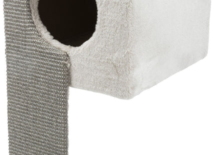 Trixie Kuschelhöhle mit Kratzbrett grau