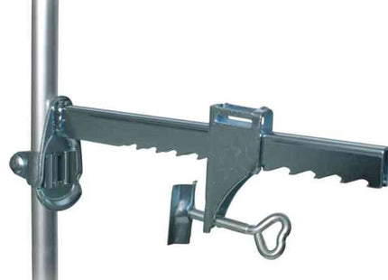 Trixie Cat Mauerklemme mit Teleskopstange 1-2 m - stabile Befestigung für Katzenzubehör