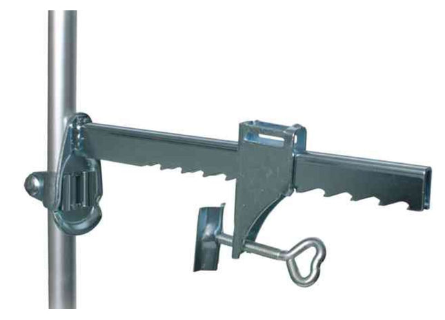 Trixie Cat Mauerklemme mit Teleskopstange 1-2 m - stabile Befestigung für Katzenzubehör