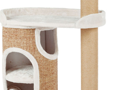 Trixie Kratzbaum Falco - Katzenkratzbaum, lichtgrau, 117 cm