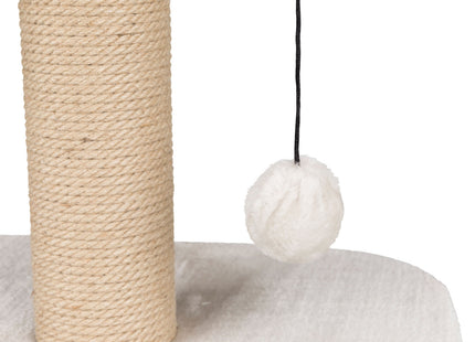 Trixie Kratzbaum Mica - Katzenkratzbaum, lichtgrau, 46cm