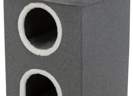 Trixie Cat Tower Saul - Katzenkratzbaum, grau, 39x64x39 cm