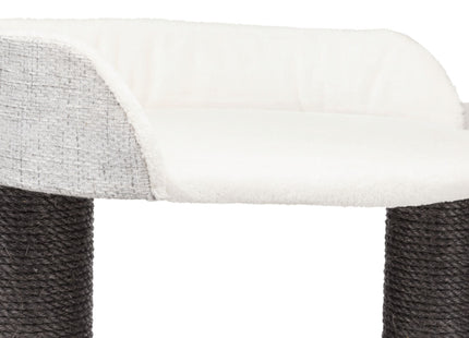 Trixie Kratzbaum XXL Cara - Katzenkratzbaum weiss/grau