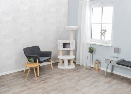 Trixie Kratzbaum Nelli – Katzenkratzbaum weiss/taupe