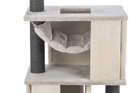 Trixie Kratzbaum Juliano – Katzenkratzbaum grau 115cm