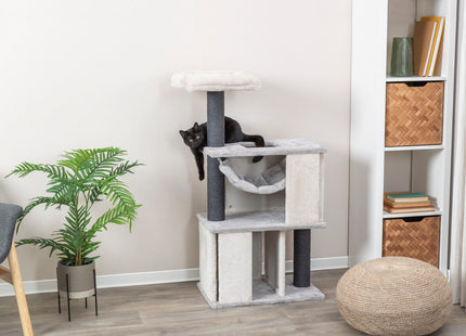 Trixie Kratzbaum Juliano – Katzenkratzbaum grau 115cm