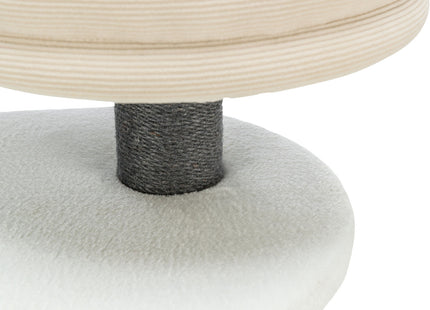 Trixie Kratzbaum Marco - Katzenkratzbaum weiss beige grau