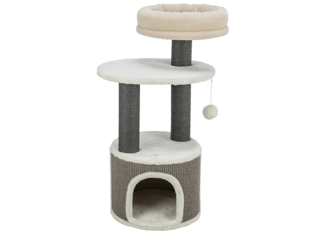 Trixie Kratzbaum Marco - Katzenkratzbaum weiss beige grau