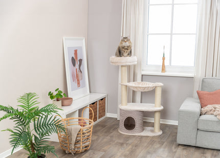 Trixie Kratzbaum Alessia - 114 cm, lichtgrau sand