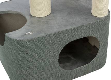 Trixie Kratzbaum Viviana - Eckig blau/grau 86 cm