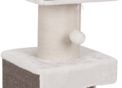Trixie Kratzbaum Ava - Weiss, 86 cm, Katzenkratzbaum