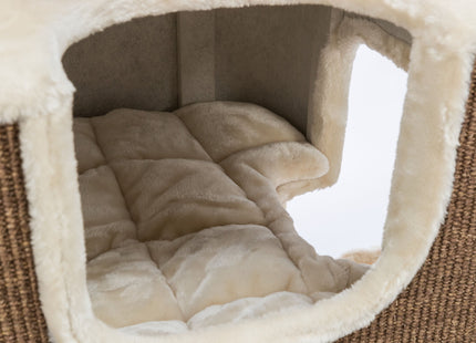 Trixie Kratzbaum XXL Humberto - creme dunkelbraun 174cm