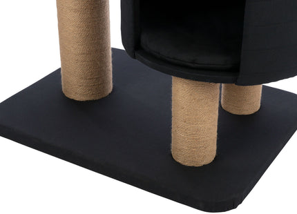 Trixie Kratzbaum XXL Teites - Katzenkratzbaum schwarz 148cm