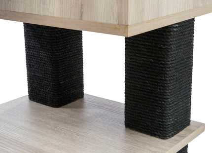 Trixie Kratzbaum CityStyle - Katzenkratzbaum grau schwarz