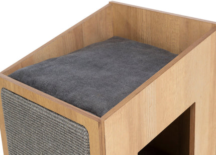 Trixie Cat Tower CityStyle – Katzenkratzbaum braun/grau