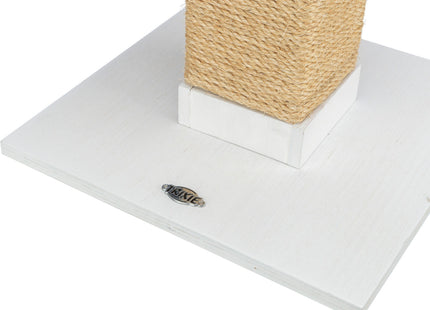 Trixie BE NORDIC Kratzstamm Iben – kompakt, weiss, Sisal