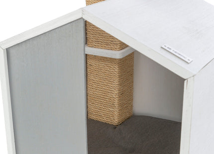 Trixie BE NORDIC Kratzbaum Jonte - grau/weiss, 115cm