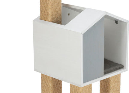 Trixie BE NORDIC Kratzbaum Jonte - grau/weiss, 115cm