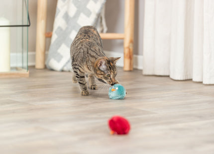 Trixie Rasselball - Plüsch, 18 Stück, ø 6 cm