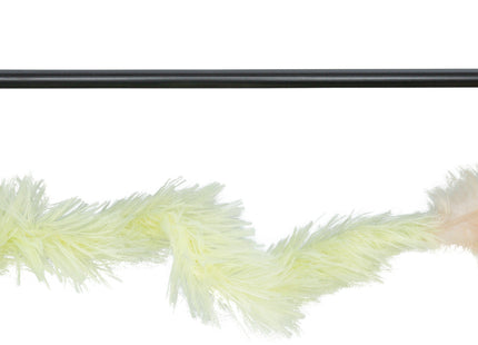 Trixie Spielangel mit Plüschband - Katzenspielzeug 48cm