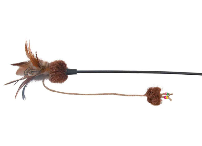 Trixie Spielangel - Katzenspielzeug braun beige
