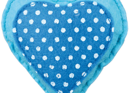 Trixie Filzherz mit Baldrian - Katzen-Spielzeug 11cm