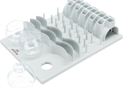 Trixie Cat Activity Fun Board XXL - Spielbrett hellgrau