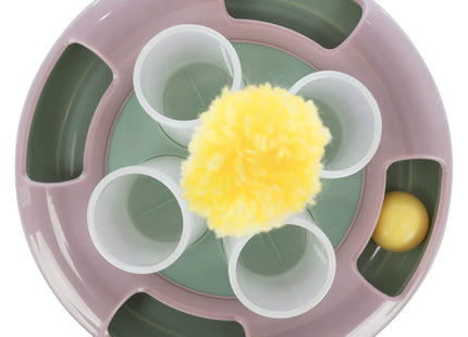 Trixie Junior Snack & Play - Katzenspielzeug ø18cm grün