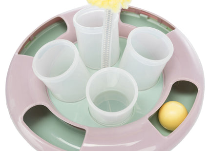 Trixie Junior Snack & Play - Katzenspielzeug ø18cm grün