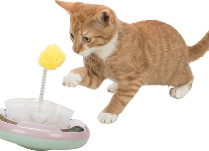 Trixie Junior Snack & Play - Katzenspielzeug ø18cm grün