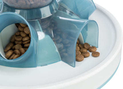 Trixie Cat Activity Tunnel Feeder - Katzenfutterspender, grün