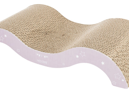 Trixie Junior Kratzwelle - Kratzpappe flieder mint