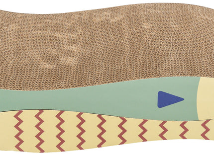 Trixie Kratzpappen Fisch - 2er Set mit Katzenminze