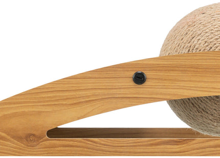 Trixie Kratzrampe mit Ball - Kratzpappe MDF Katze
