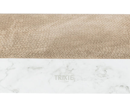 Trixie Kratzpappe XXL - Katzenkratzbrett hellgrau