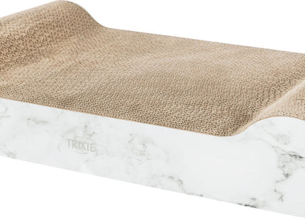 Trixie Kratzpappe XXL - Katzenkratzbrett hellgrau