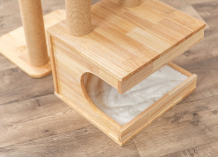 Trixie Kratzbaum Thiago - Naturholz, 147 cm hoch