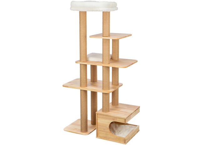 Trixie Kratzbaum Thiago - Naturholz, 147 cm hoch