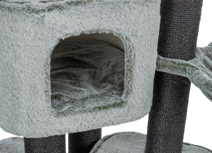 Trixie Kratzbaum Miguel – Katzenbaum grün-weiss 146 cm